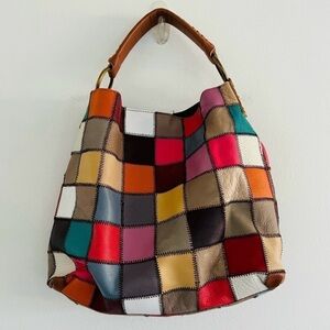 Handmade Patchwork Multicolor Bag